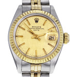 Montre d'occasion ROLEX op date 26 acier femme automatique - vue D1
