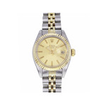 Montre ROLEX OP Date 26 acier femme automatique - vue D1