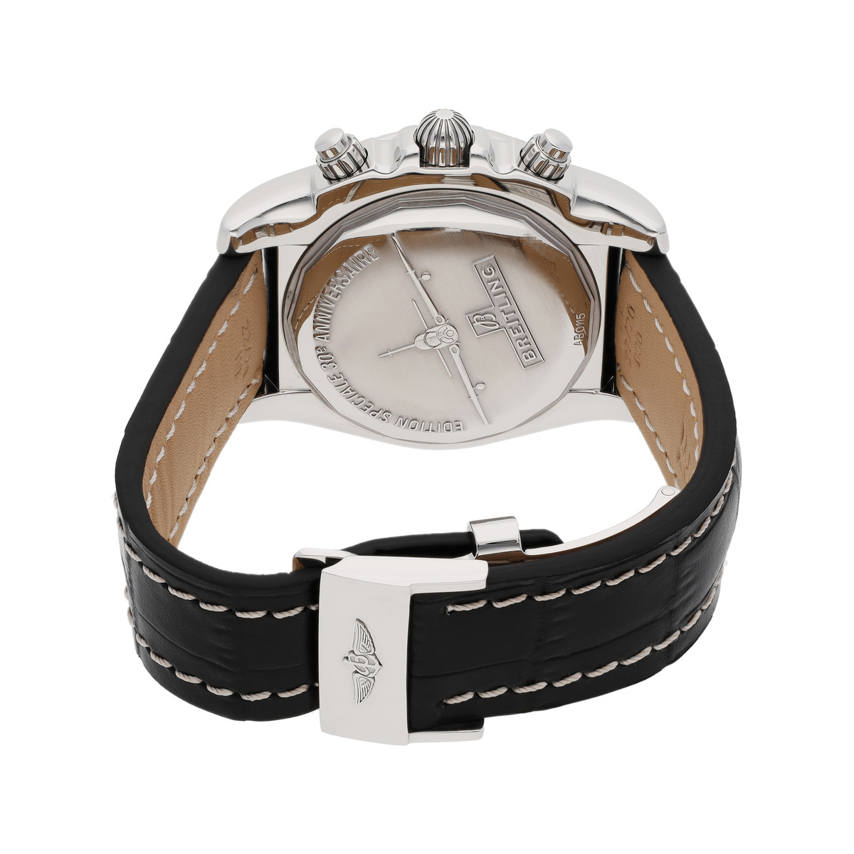 * Montre d'occasion BREITLING aviator acier homme automatique - vue 3