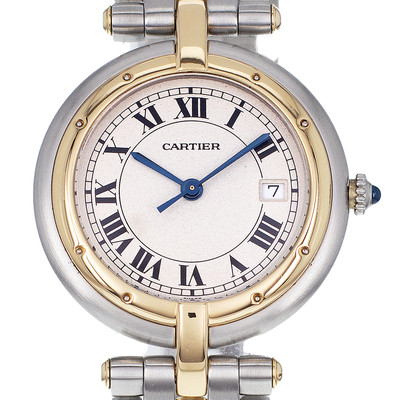 Montre d'occasion CARTIER quartz panthere ronde - vue 1