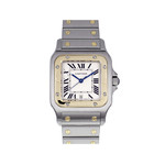 Montre d'occasion CARTIER santos galbée mixte - vue D1