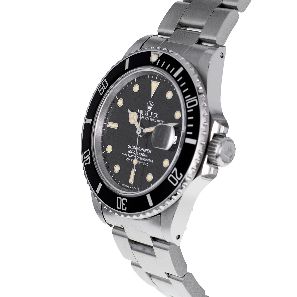 Montre d'occasion ROLEX, modèle submariner date, acier homme - vue D2
