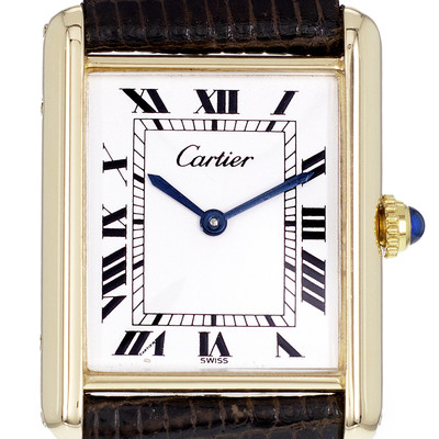 Montre d'occasion CARTIER tank femme MATY