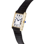 Montre d'occasion CARTIER tank femme - vue D2