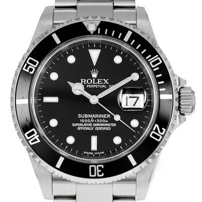 * Gebruikt ROLEX stalen heren automatisch horloge