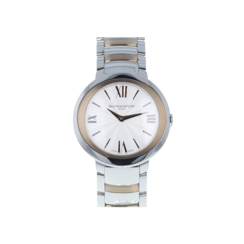 * Montre d'occasion BAUME & MERCIER promesse femme acier et plaqué or - vue 1