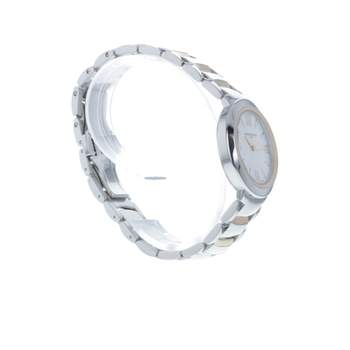 * Montre d'occasion BAUME & MERCIER promesse femme acier et plaqué or