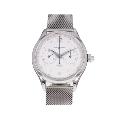 Montre d'occasion MONT BLANC héritage homme automatique acier - vue 1