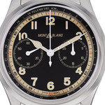 Montre d'occasion MONT BLANC 1858 acier homme - vue D3