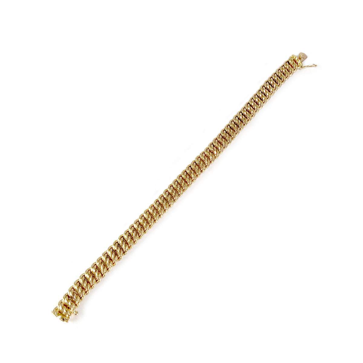 Montre Vintage ROCCO 1980 – Plaqué Or, Bracelet Maille Américaine – Rétro Et Féminine