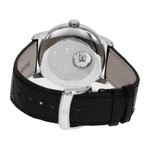 Montre d'occasion BAUME & MERCIER classima femme automatique bracelet cuir noir - vue 3