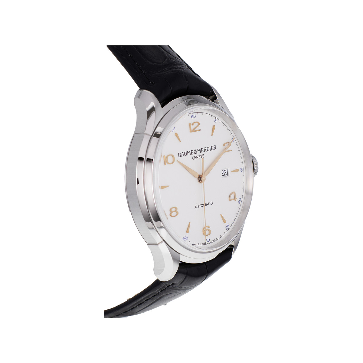 * Montre d'occasion BAUME & MERCIER clifton acier homme - vue 2