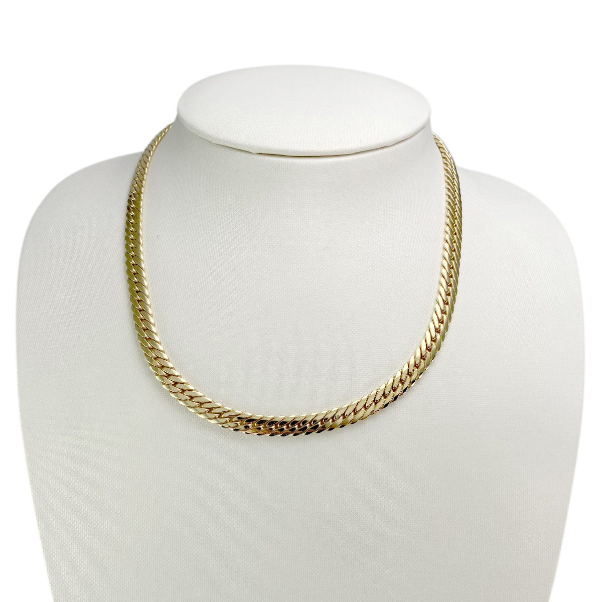 Collier d'occasion or 750 jaune maille anglaise 42.5 cm - vue 2
