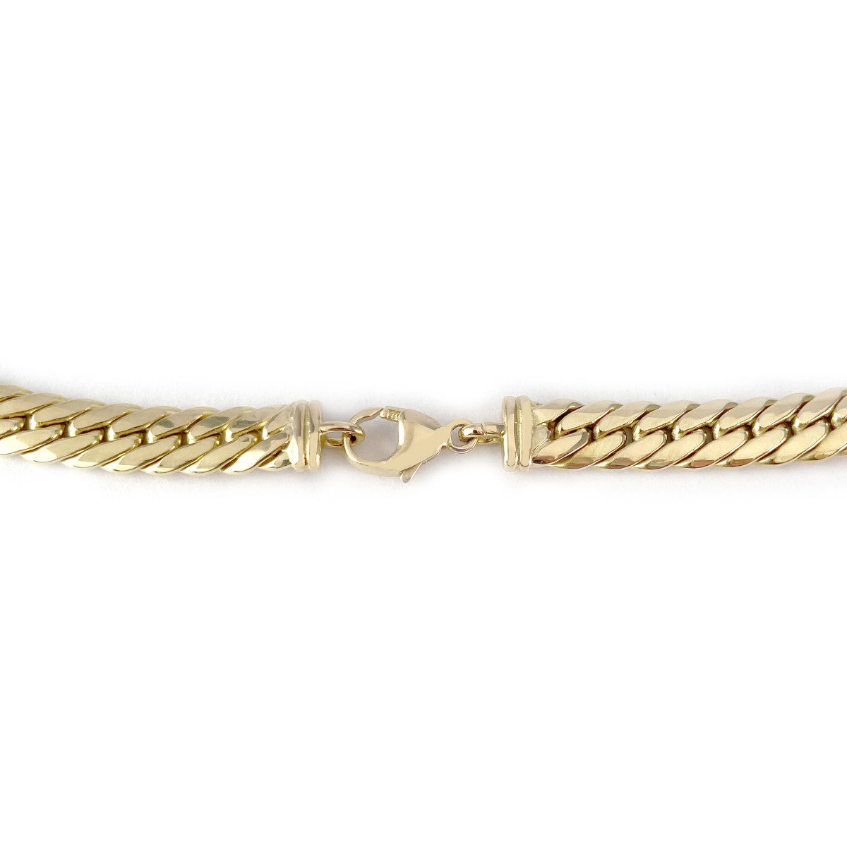 Collier d'occasion or 750 jaune maille anglaise 42.5 cm - vue 3