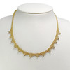 Collier d'occasion or 750 jaune maille boule 42 cm - vue V2