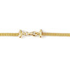 Collier d'occasion or 750 jaune maille boule 42 cm - vue V3