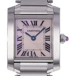 Montre d'occasion CARTIER homme acier - vue D1