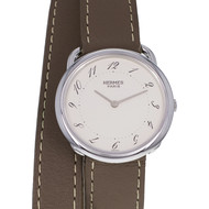 Montre d'occasion Hermès arceau femme acier