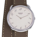 Montre d'occasion Hermès arceau femme acier - vue D1