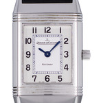 Used JAEGER reverso lady steel watch - view D1