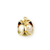 Pendentif d'occasion or 750 jaune perles de culture - vue V3