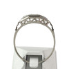 Bague d'occasion or 750 blanc diamants - vue V3