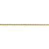 Collier d'occasion 2 ors 750 saphir diamants maille corde 40 cm - vue V3