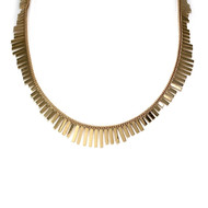 Collier d'occasion or 750 jaune maille fantaisie 45 cm