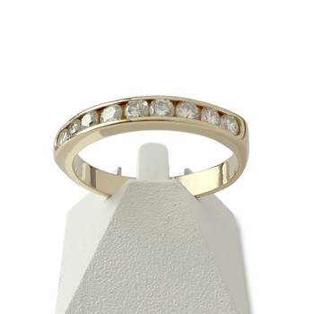 Bague d'occasion or 750 jaune diamants