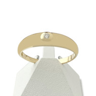 Bague d'occasion or 750 jaune diamant