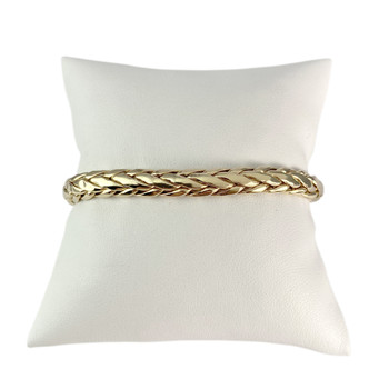 Bracelet d'occasion or 375 jaune 18.5 cm