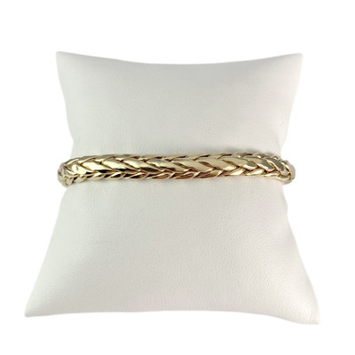 Bracelet d'occasion or 375 jaune 18.5 cm - vue 1