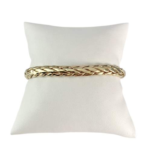 Bracelet d'occasion or 375 jaune 18.5 cm