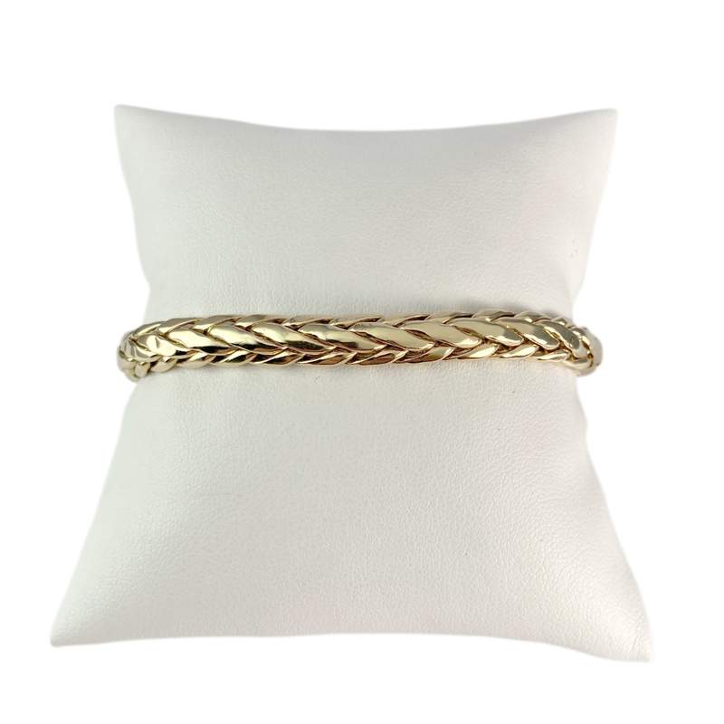 Bracelet d'occasion or 375 jaune 18.5 cm - vue 1