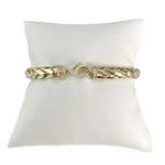 Bracelet d'occasion or 375 jaune 18.5 cm - vue 2