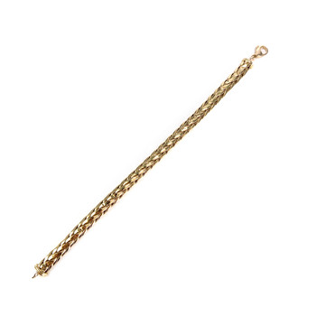 Bracelet d'occasion or 375 jaune 18.5 cm