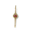 Broche d'occasion or 750 jaune - vue V3