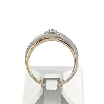 Solitaire d'occasion 2 ors 750 diamant