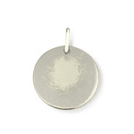Pendentif d'occasion or 375 blanc - vue 2
