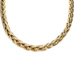 Collier d'occasion or 750 jaune maille palmier 45 cm - vue 1
