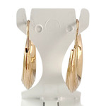 Boucles d'oreilles d'occasion or 750 jaune - vue 3