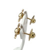 Boucles d'oreilles d'occasion or 750 jaune - vue V2