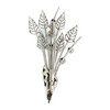 Broche d'occasion or 750 blanc diamants - vue V3