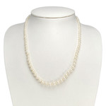 Collier d'occasion or 750 jaune perles de culture du Japon 43 cm - vue 2