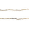 Collier d'occasion or 750 blanc perles de culture du Japon 54 cm - vue V3