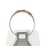 Bague d'occasion or 750 rose pierres blanches et roses - vue 3