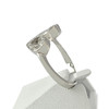 Bague d'occasion or 750 blanc diamants - vue V2