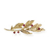 Broche d'occasion or 750 jaune rubis - vue V1