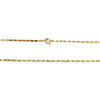 Collier d'occasion or 750 jaune maille fantaisie 96 cm - vue V3