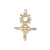 Pendentif d'occasion or 750 jaune - vue V1